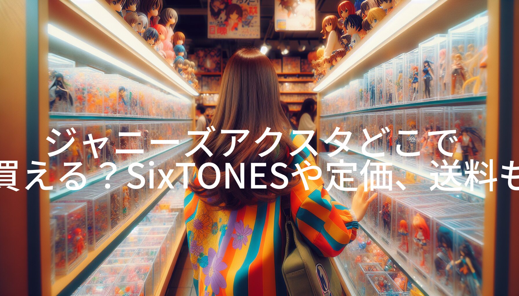 ジャニーズアクスタどこで買える？SixTONESや定価、送料も徹底解説！