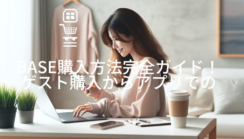 BASE購入方法完全ガイド！ゲスト購入からアプリでの早い手続きまで解説