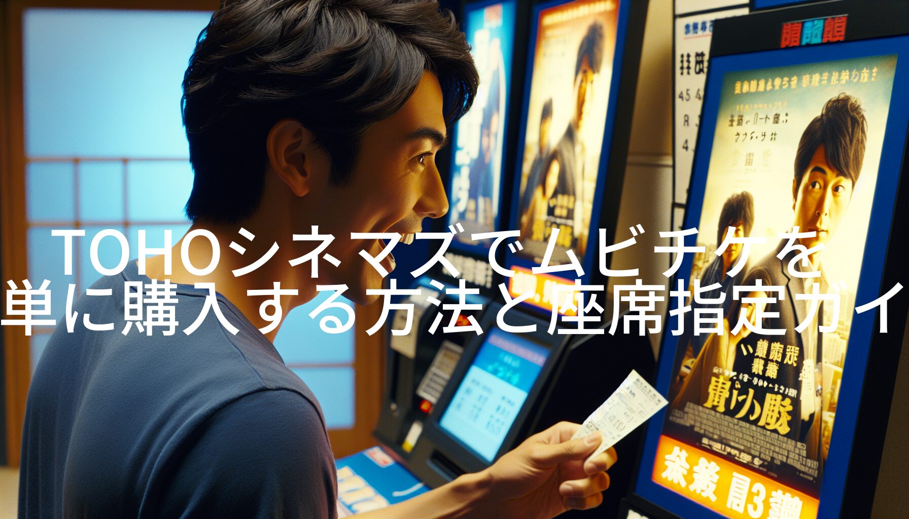 TOHOシネマズでムビチケを簡単に購入する方法と座席指定ガイド