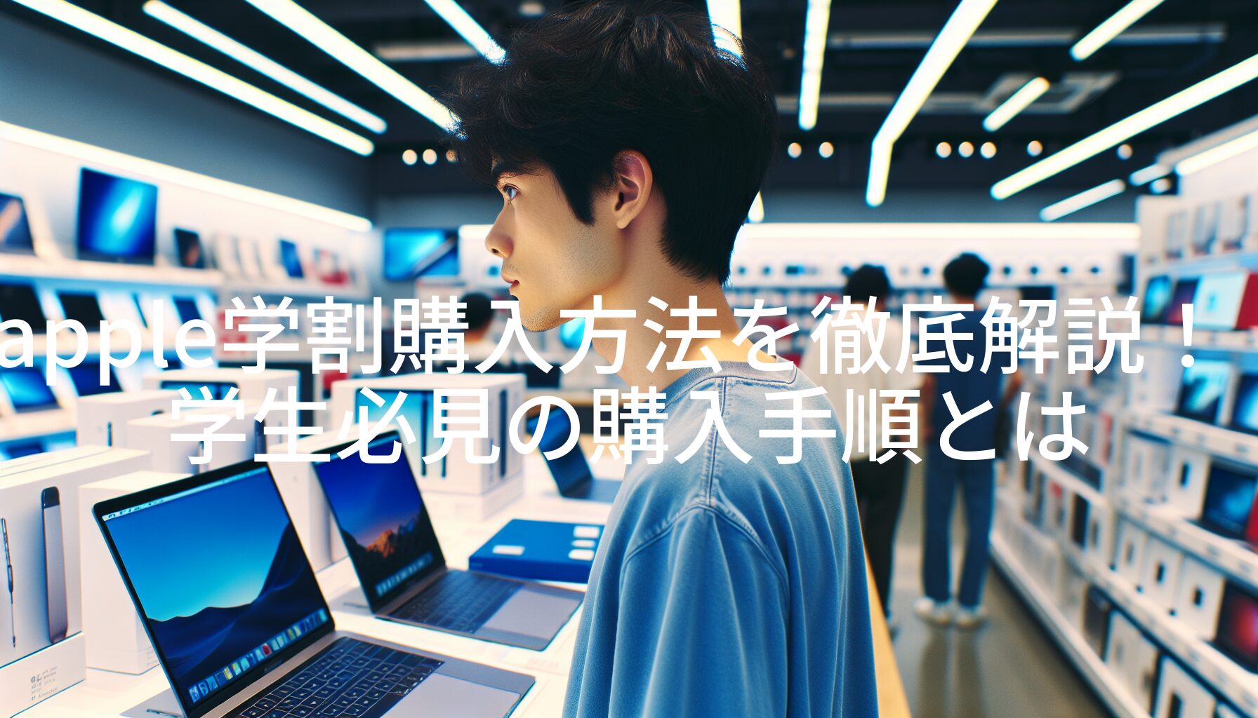 apple学割購入方法を徹底解説！学生必見の購入手順とは
