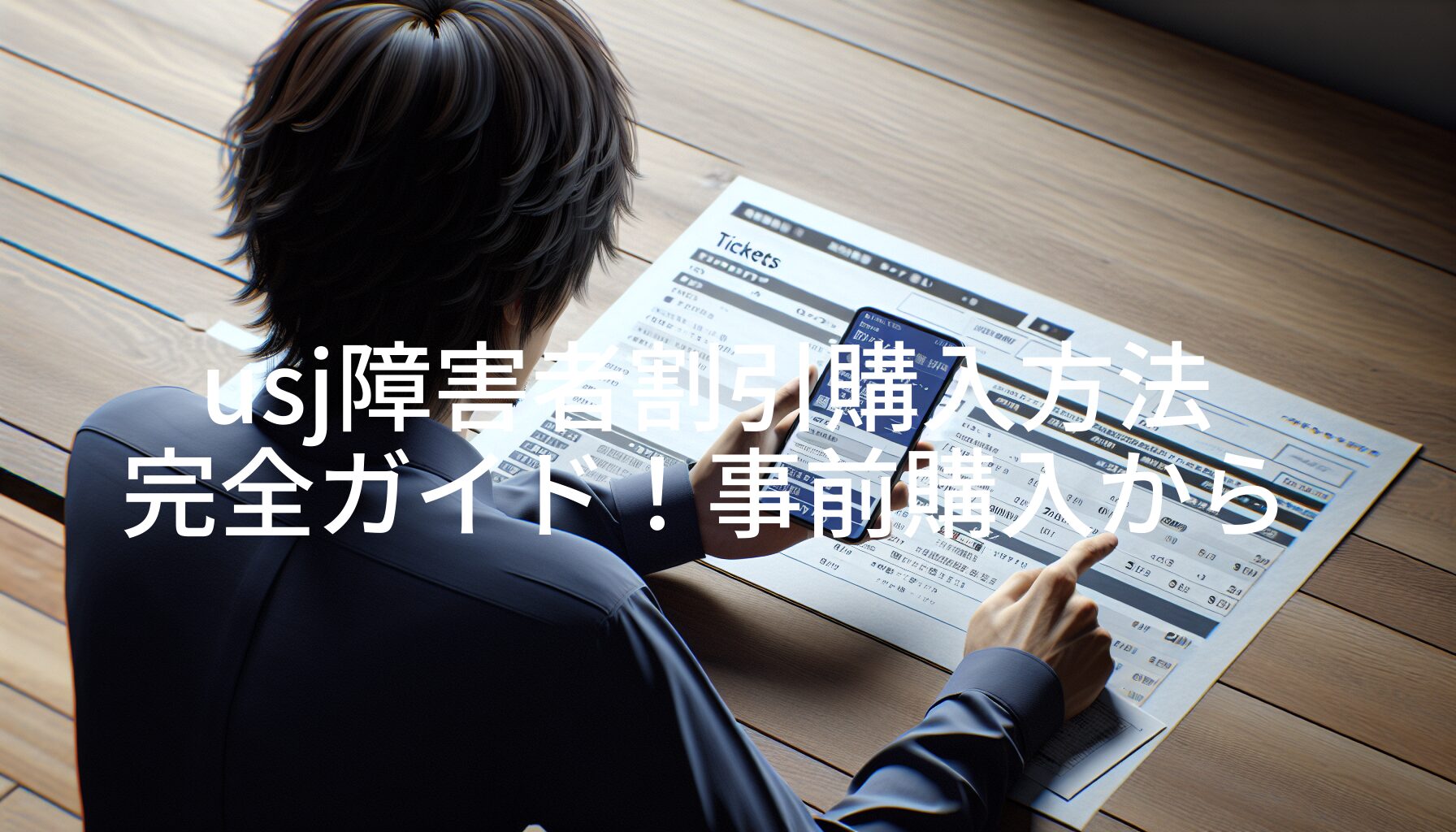 usj障害者割引購入方法完全ガイド！事前購入から当日手続きまで徹底解説