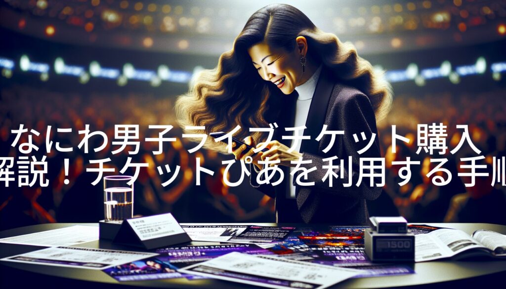 なにわ男子ライブチケット購入方法徹底解説！チケットぴあを利用する手順と注意点