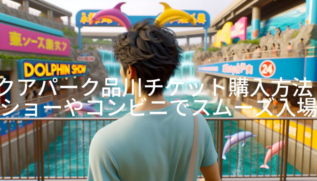 アクアパーク品川チケット購入方法！イルカショーやコンビニでスムーズ入場ガイド