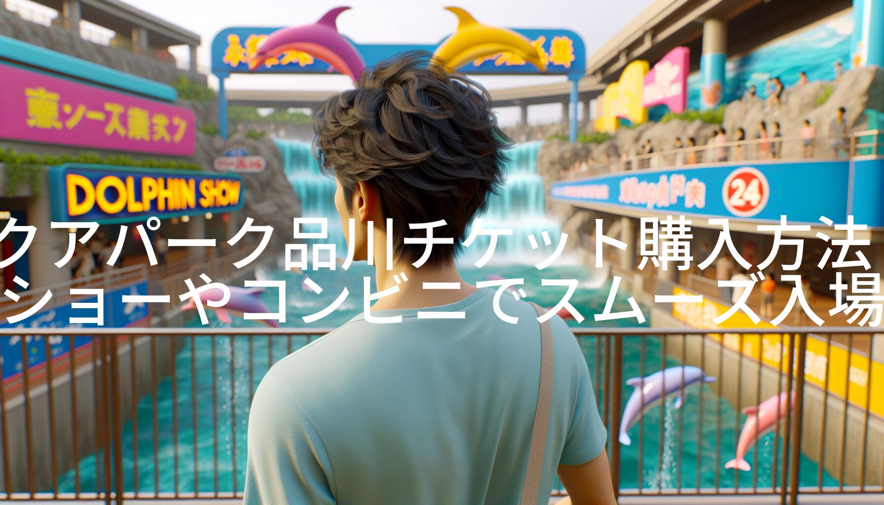 アクアパーク品川チケット購入方法！イルカショーやコンビニでスムーズ入場ガイド