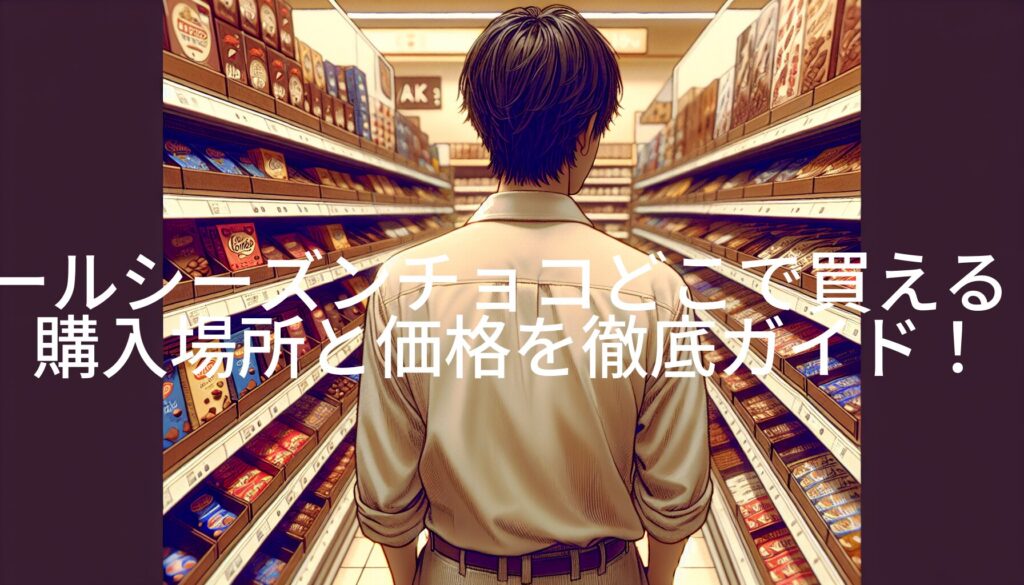 オールシーズンチョコどこで買える？購入場所と価格を徹底ガイド！