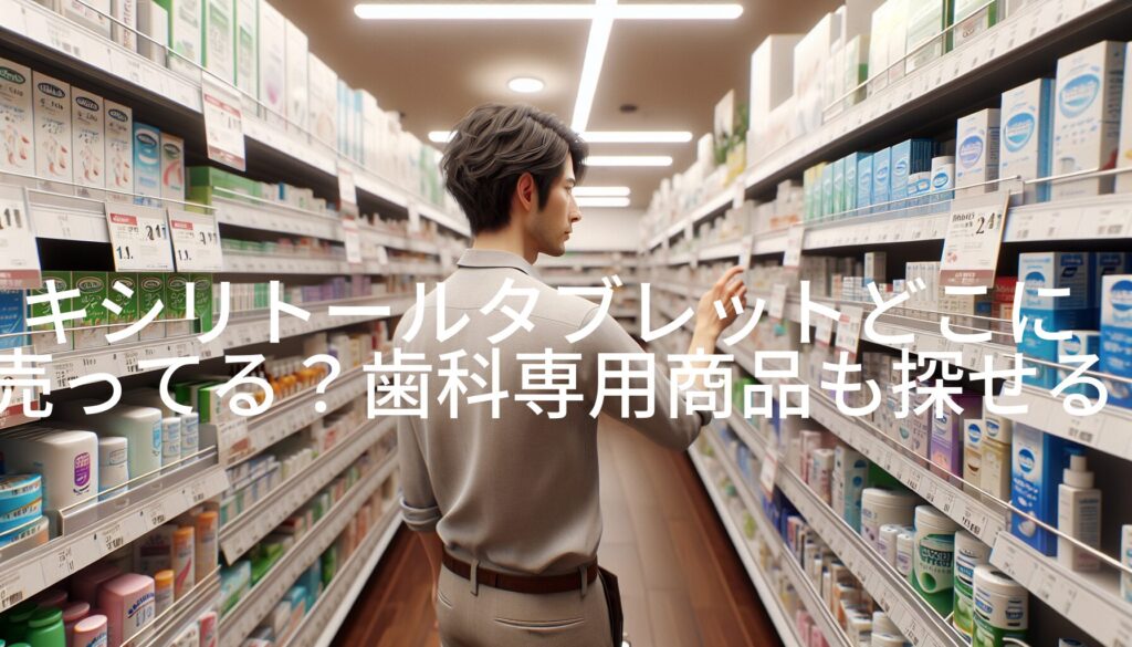 キシリトールタブレットどこに売ってる？歯科専用商品も探せる完全ガイド