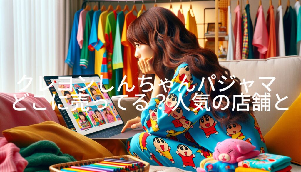 クレヨンしんちゃんパジャマどこに売ってる？人気の店舗とオンラインで徹底調査！