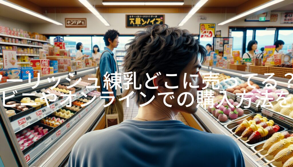 クーリッシュ練乳どこに売ってる？コンビニやオンラインでの購入方法を解説