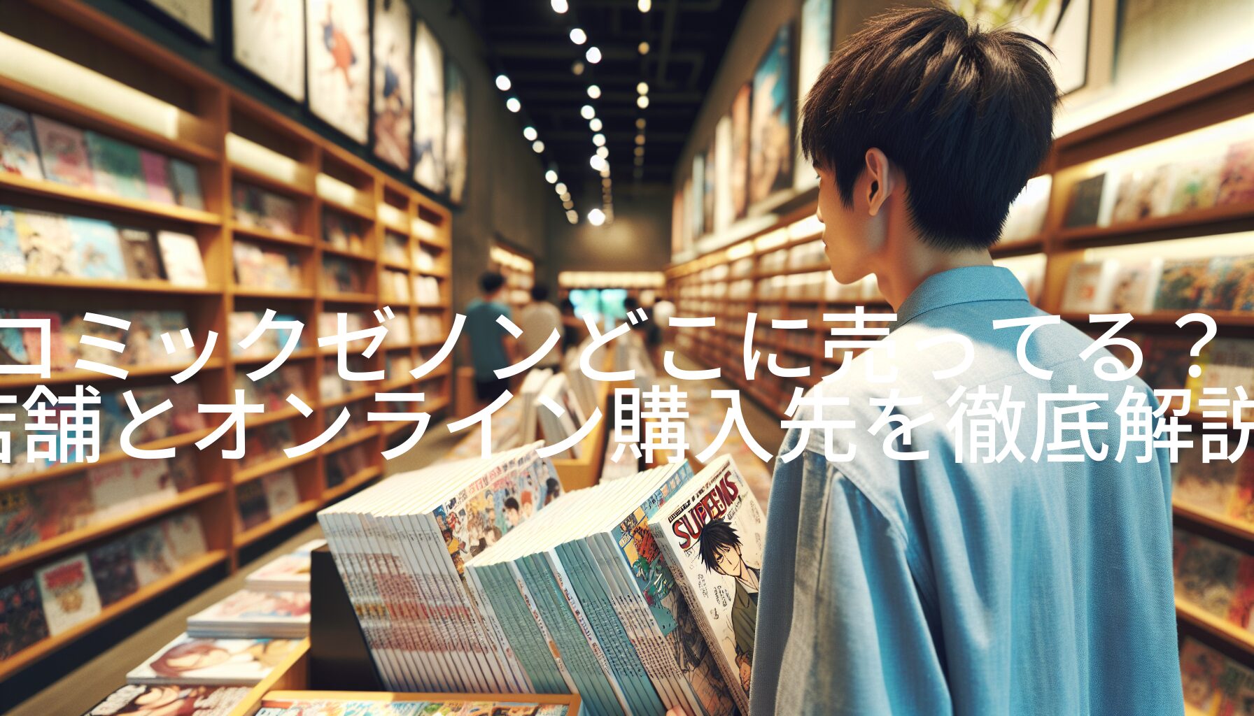 コミックゼノンどこに売ってる？店舗とオンライン購入先を徹底解説