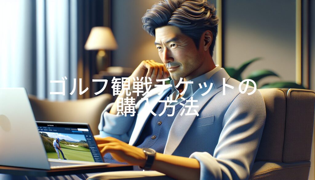 ゴルフ観戦チケットの購入方法