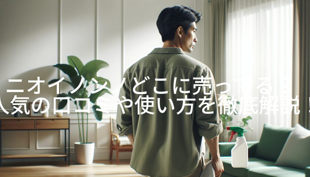 ニオイノンノどこに売ってる？人気の口コミや使い方を徹底解説！