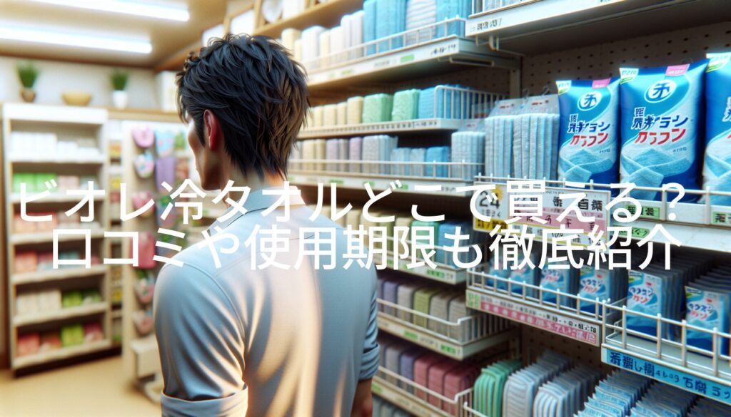 ビオレ冷タオルどこで買える？口コミや使用期限も徹底紹介