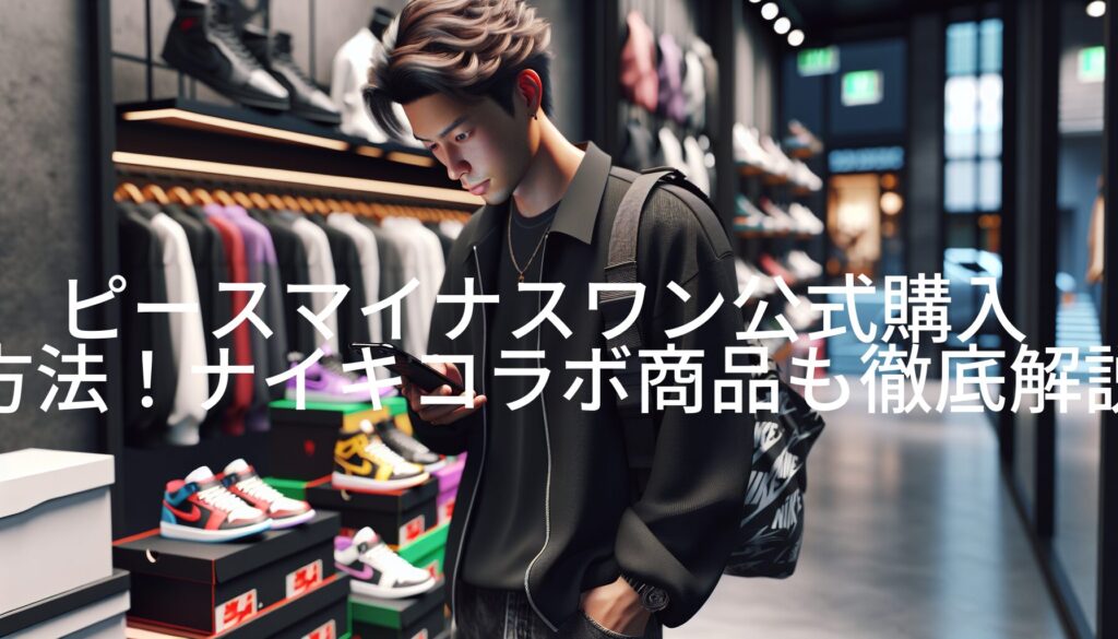 ピースマイナスワン公式購入方法！ナイキコラボ商品も徹底解説
