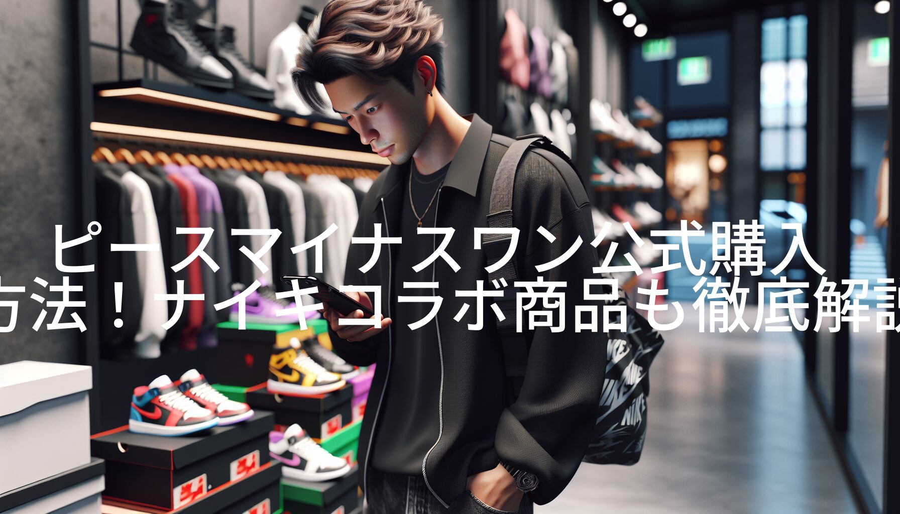 ピースマイナスワン公式購入方法！ナイキコラボ商品も徹底解説
