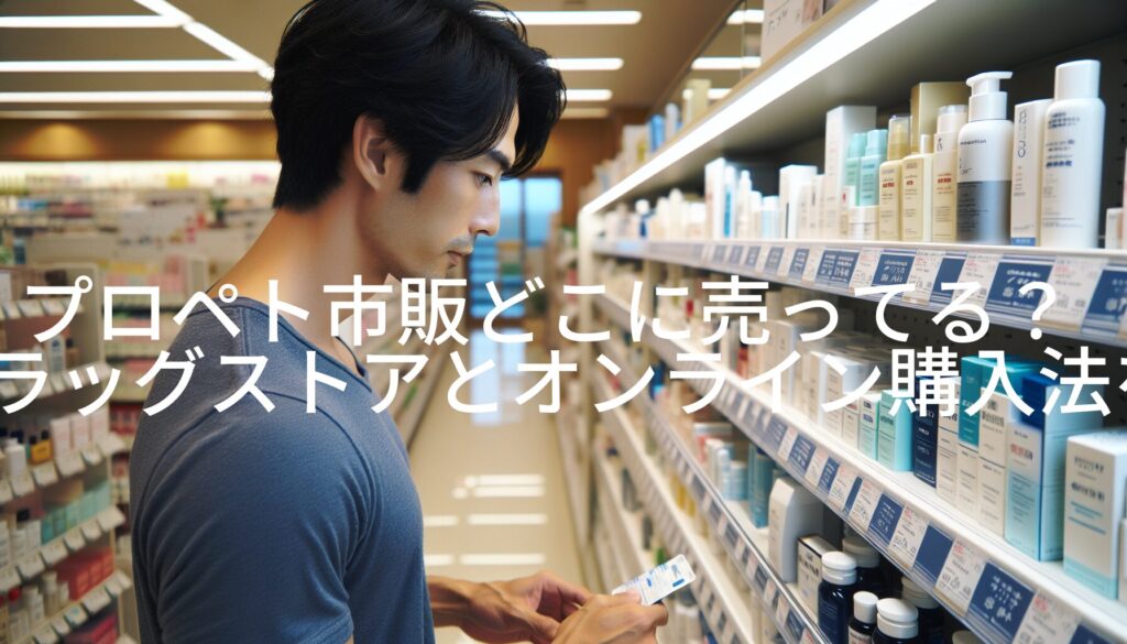 プロペト市販どこに売ってる？ドラッグストアとオンライン購入法を徹底解説！