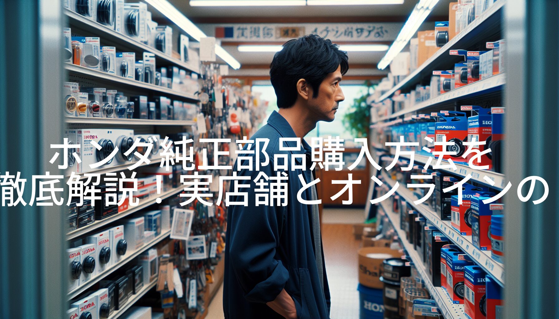 ホンダ純正部品購入方法を徹底解説！実店舗とオンラインの違いと注意点