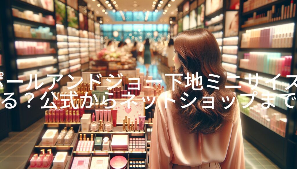 ポールアンドジョー下地ミニサイズどこで買える？公式からネットショップまで徹底ガイド