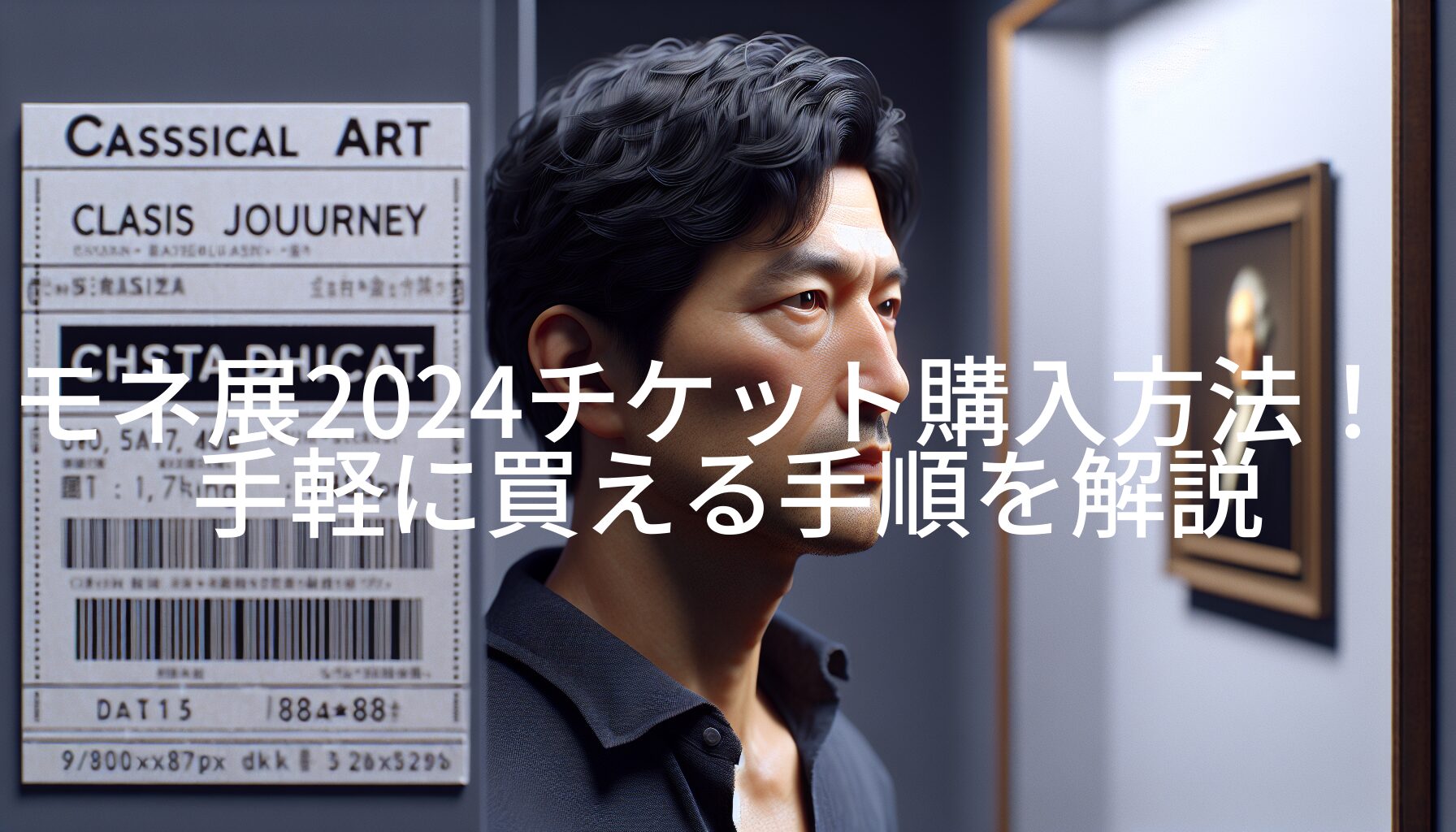 モネ展2024チケット購入方法！手軽に買える手順を解説