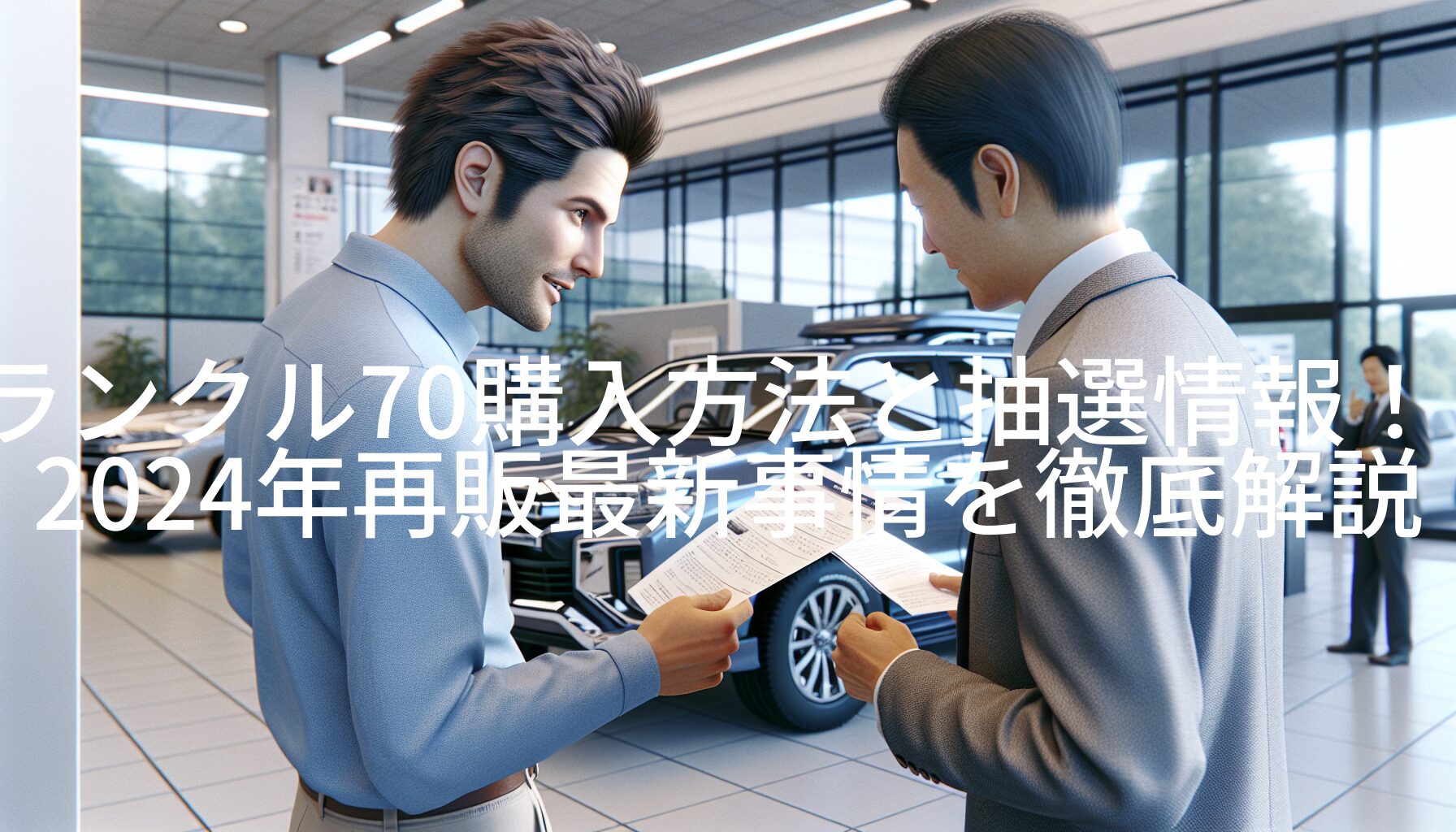 ランクル70購入方法と抽選情報！2024年再販最新事情を徹底解説