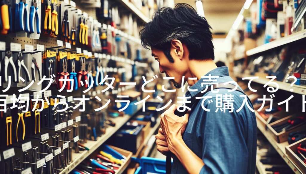 リングカッターどこに売ってる？百均からオンラインまで購入ガイド