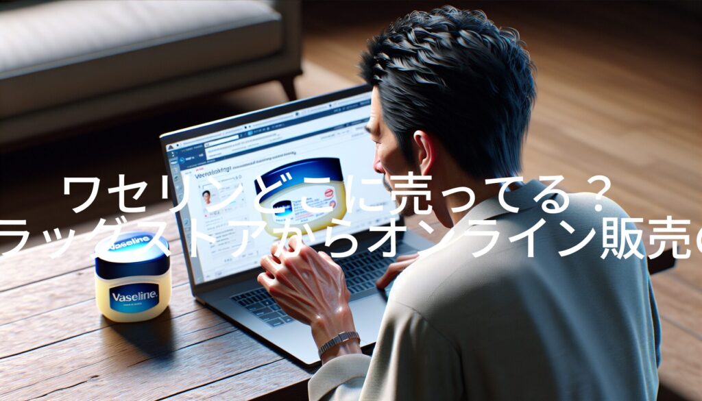 ワセリンどこに売ってる？ドラッグストアからオンライン販売の完全ガイド