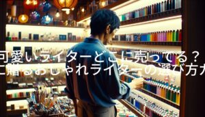 可愛いライターどこに売ってる？女性に贈るおしゃれライターの選び方ガイド