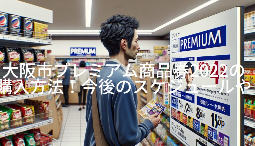 大阪市プレミアム商品券2022の購入方法！今後のスケジュールや最新情報まとめ