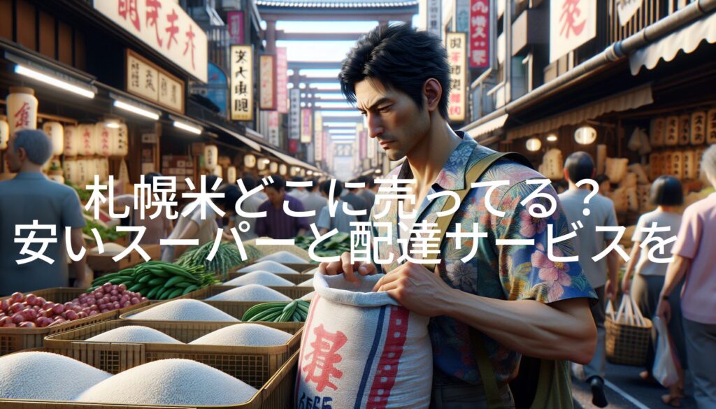 札幌米どこに売ってる？安いスーパーと配達サービスを徹底紹介！
