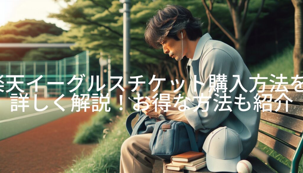 楽天イーグルスチケット購入方法を詳しく解説！お得な方法も紹介