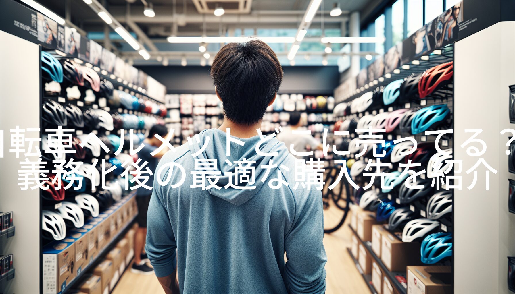 自転車ヘルメットどこに売ってる？義務化後の最適な購入先を紹介
