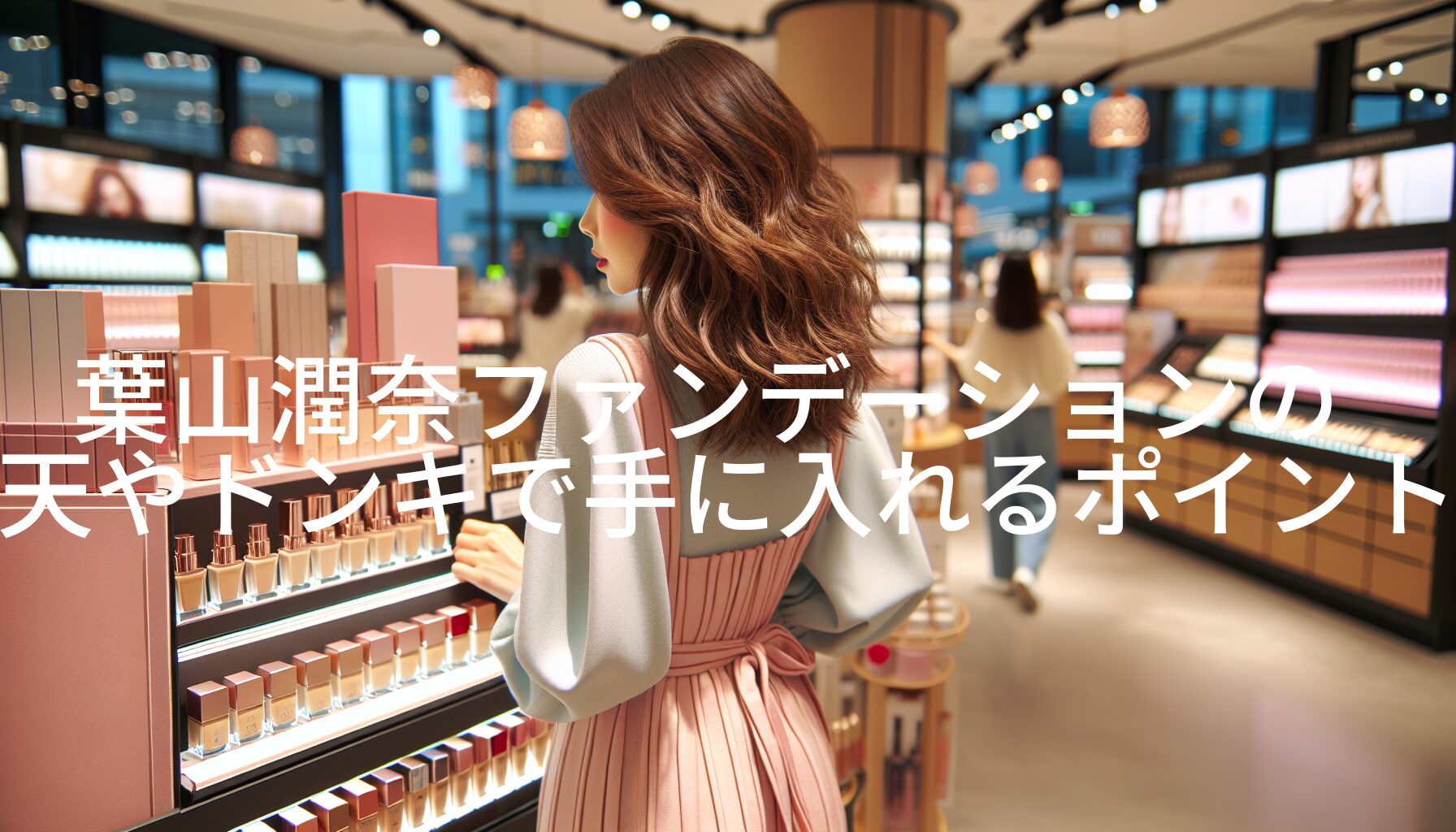 葉山潤奈ファンデーションの購入方法！楽天やドンキで手に入れるポイントを徹底解説！