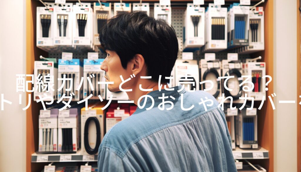 配線カバーどこに売ってる？ニトリやダイソーのおしゃれカバーを徹底解説