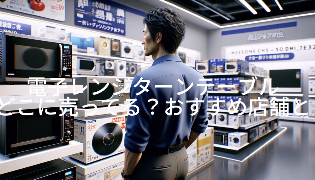 電子レンジターンテーブルどこに売ってる？おすすめ店舗と通販を徹底解説