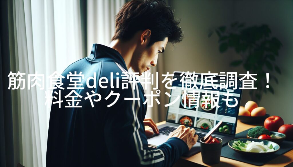 筋肉食堂deli評判を徹底調査！料金やクーポン情報もまとめて紹介
