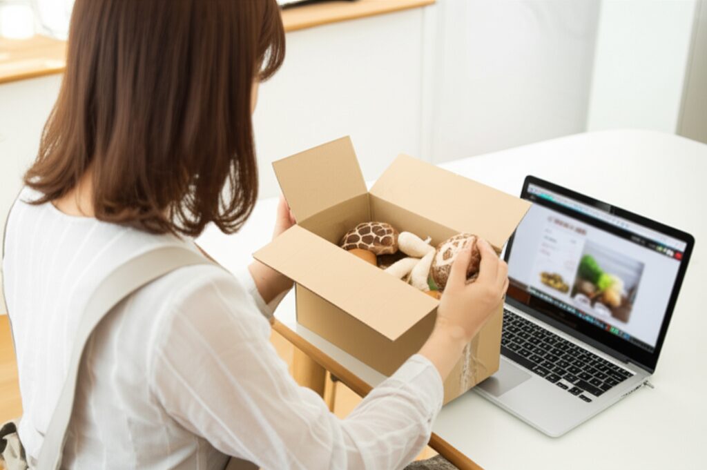 ホクト オンラインショップ　限定の挿絵1