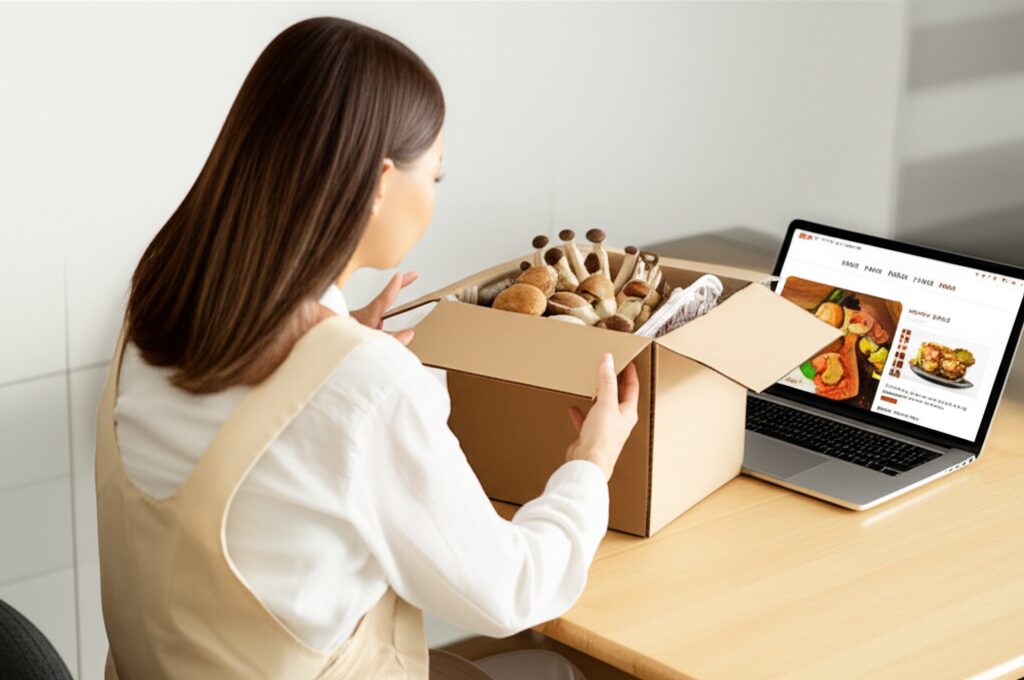 ホクト オンラインショップ　限定の挿絵2