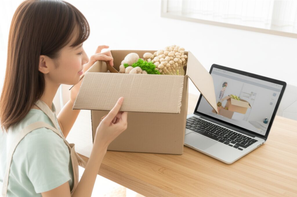 ホクト オンラインショップ　限定の挿絵3