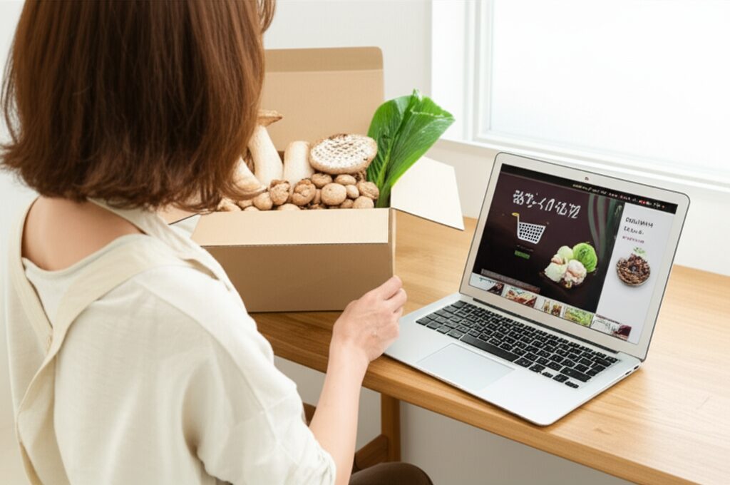 ホクト オンラインショップ　限定の挿絵4