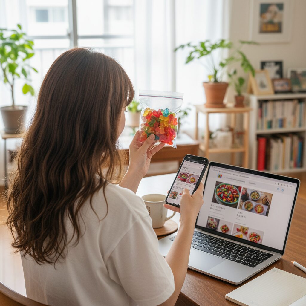 ヒトツブカンロ グミッツェル どこで買えるの挿絵2