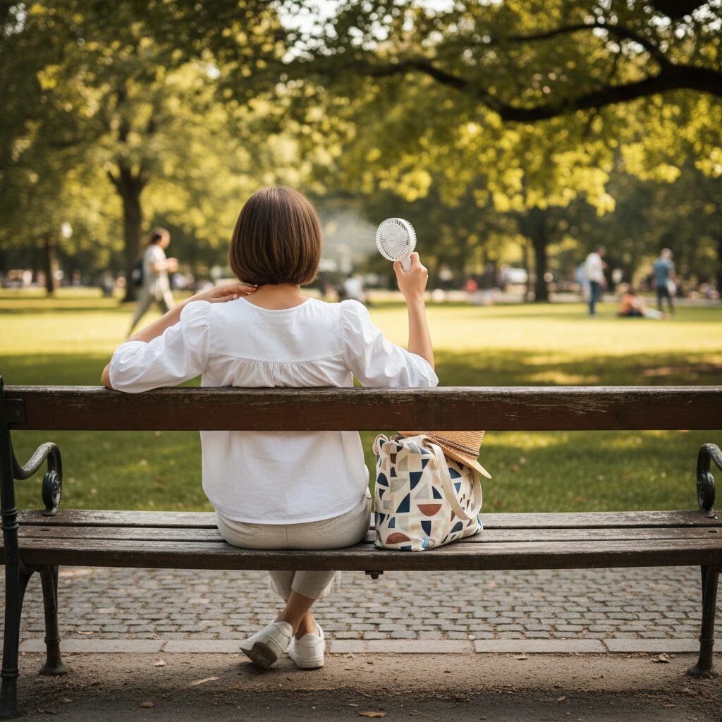 3COINS ペルチェ付きハンディファン どこで買えるの挿絵3