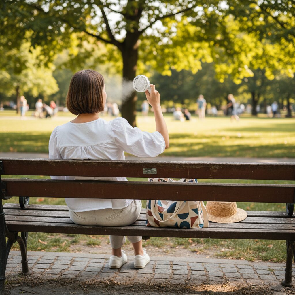 3COINS ペルチェ付きハンディファン どこで買えるの挿絵5