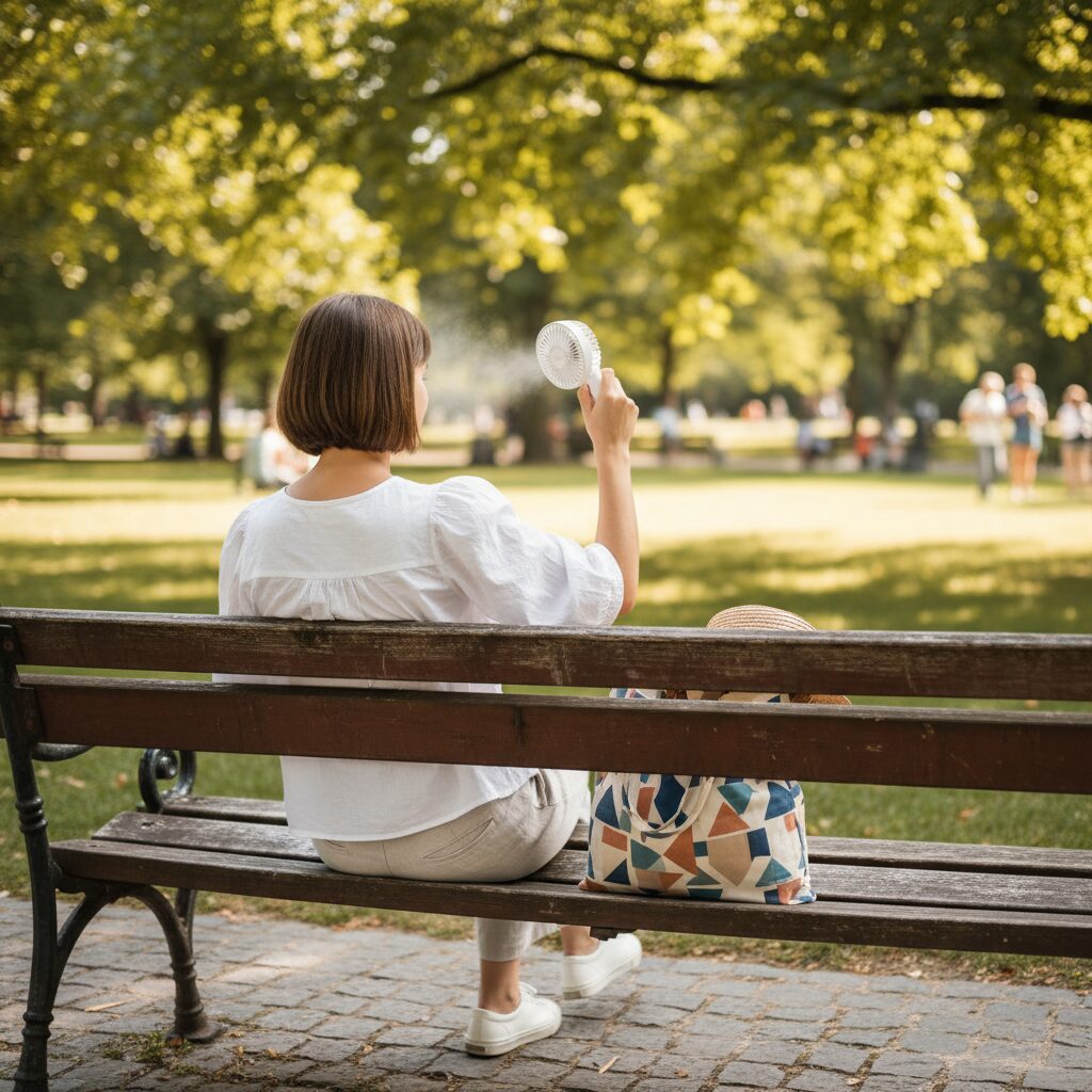 3COINS ペルチェ付きハンディファン どこで買えるの挿絵6