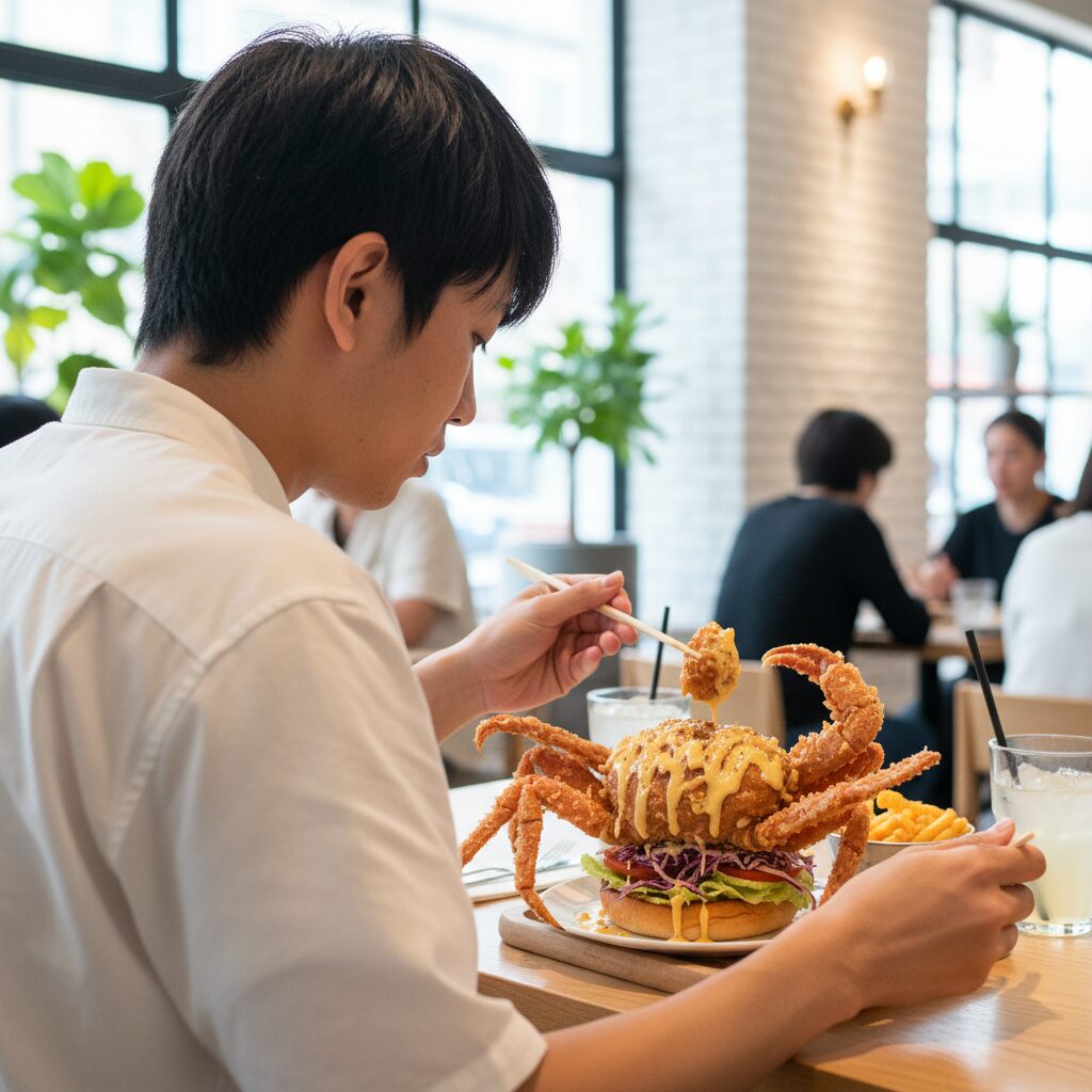 丸ごとカニバーガー どこで買えるの挿絵2