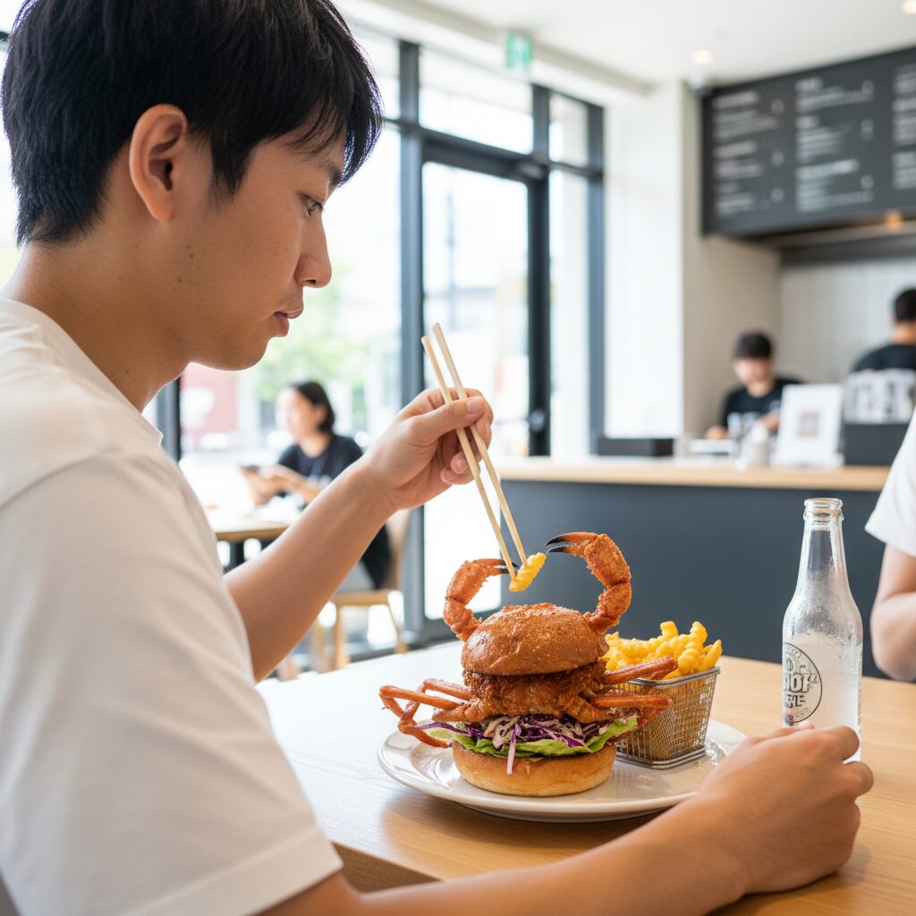 丸ごとカニバーガー どこで買えるの挿絵3