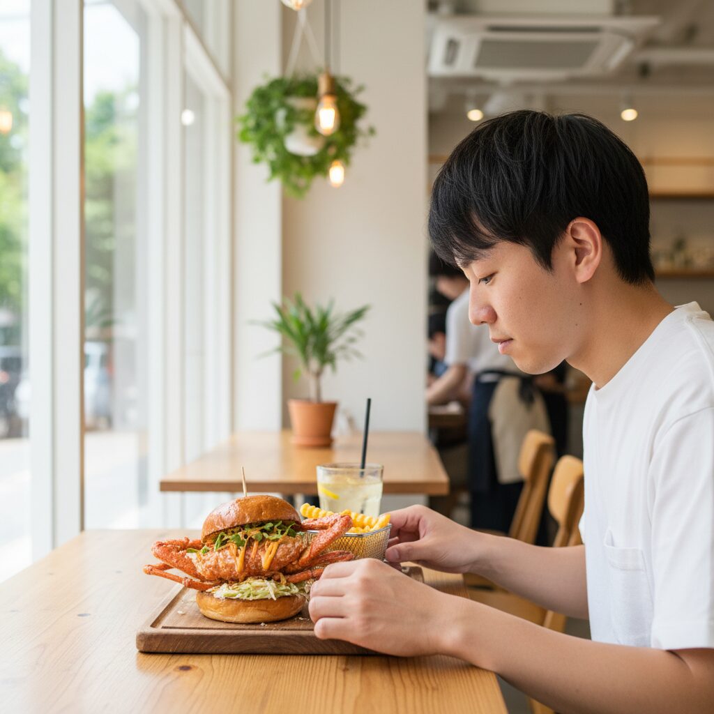 丸ごとカニバーガー どこで買えるの挿絵4